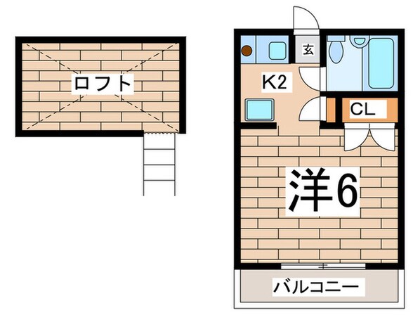 パレス西寺尾の物件間取画像